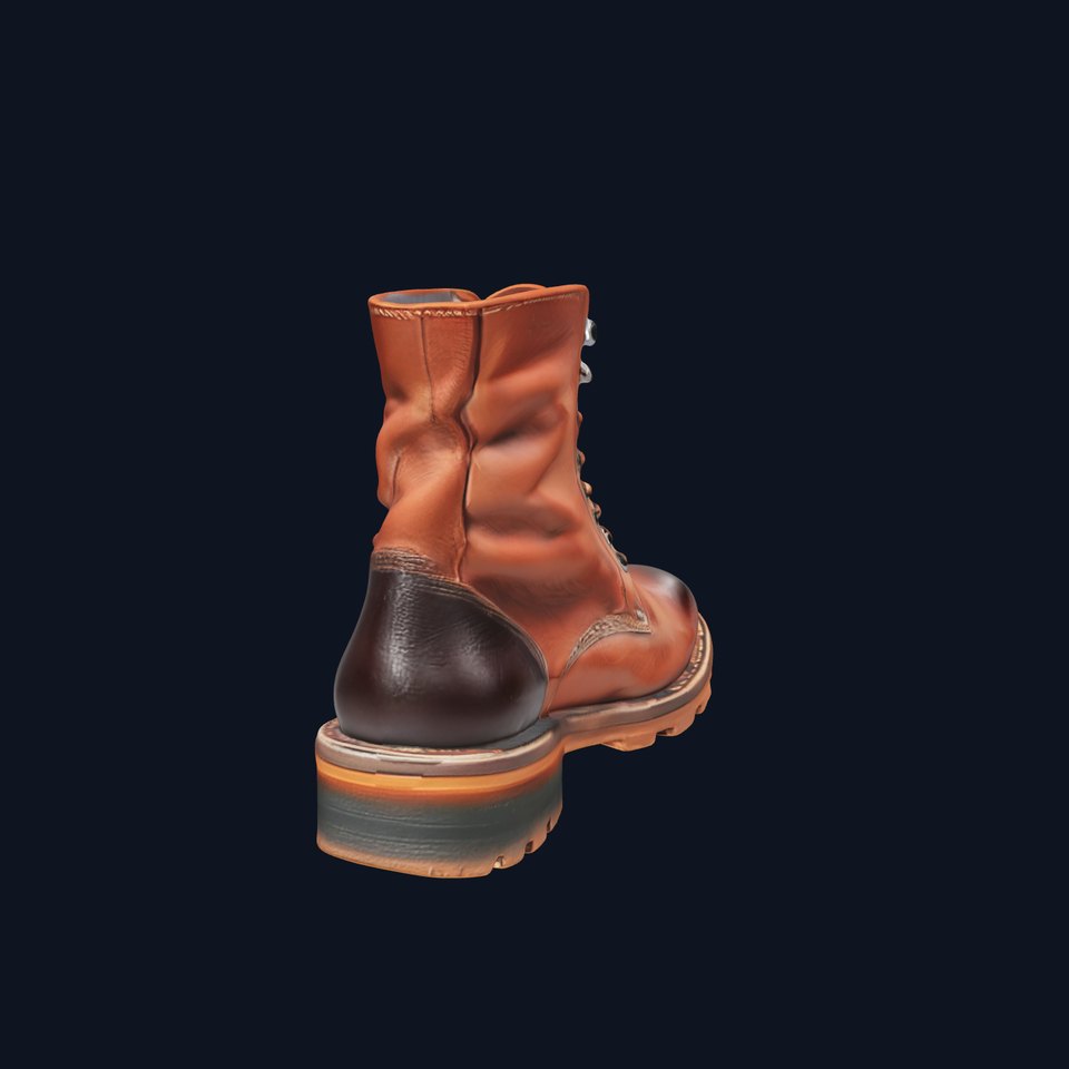 Leather Boot Model Pack for Realistic Rendering